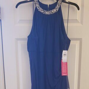 Alex Evening NWT plus size 18 mother of the bride, formal dress, blue